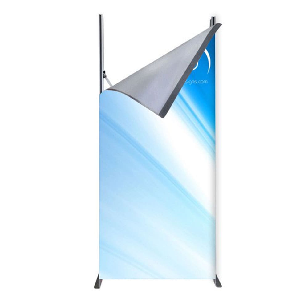 Freestanding banners and freestanding signs are custom social distancing solutions